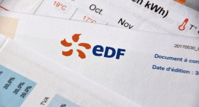 facture edf - logo edf